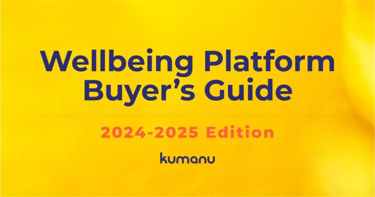 Wellbeing Platform Buyer's Gude 2024-2025 Edition Kumanu